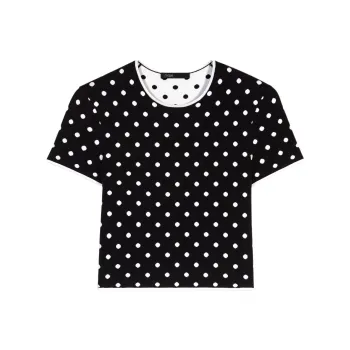 Maje Fancy Knitted Top