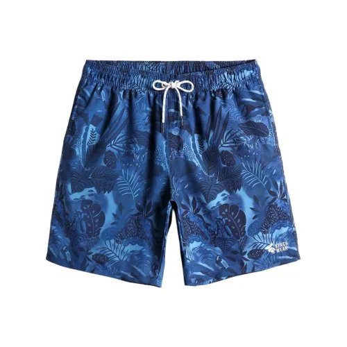 GAILANG Beach Shorts Men's Deep Sea Blue
