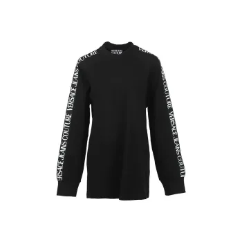VERSACE JEANS COUTURE FW22 Long Sleeved T Shirt Women's Black