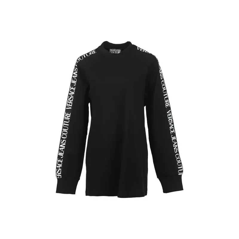 VERSACE JEANS COUTURE FW22 Long Sleeved T Shirt Women's Black-0