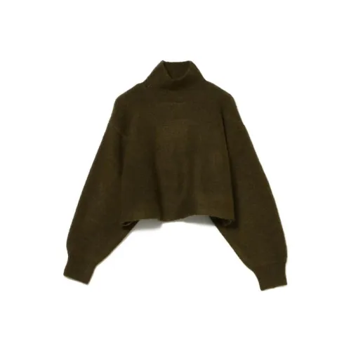 Beams Crop Tops Women's Brown