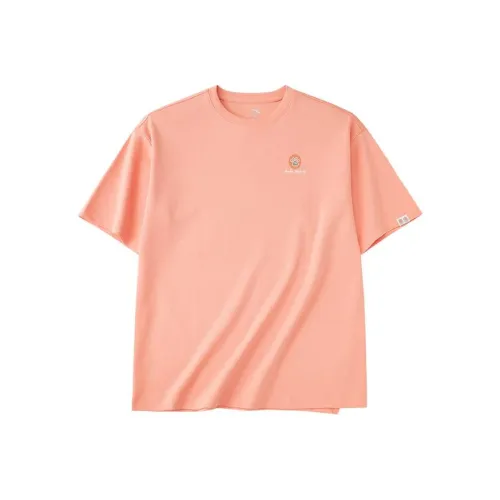 Anta Life Collection Sports Life Collection Drop Shoulder Sleeve T-Shirt Women's Orange
