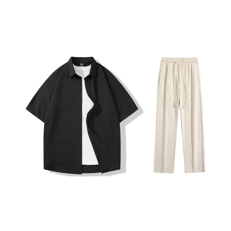 LA'T.WEEKEND Shirt Matching Set Unisex-21