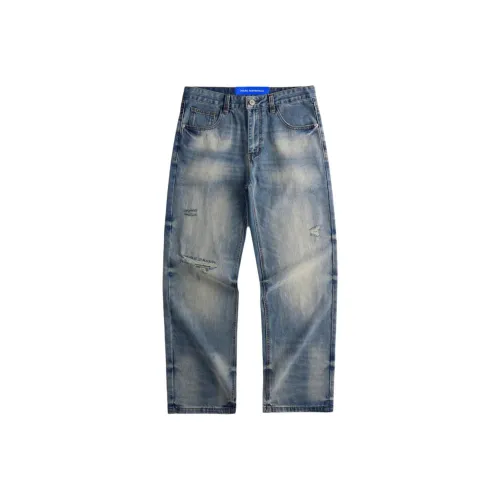 FAIRWHALE Jeans Unisex Denim Blue