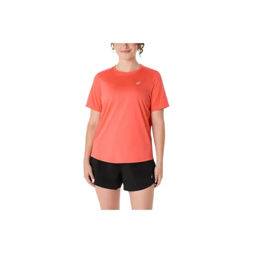 Asics T Shirts Women's Pink