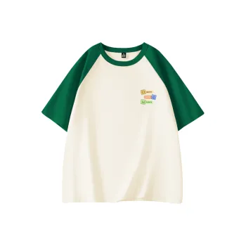 Cotton Raglan Sleeve T Shirt Women's