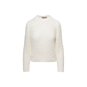 Fabiana Filippi Perforated Mesh Knitted Jumper