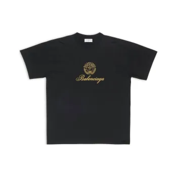 Balenciaga Chinese Valentine's Day T-Shirts Women's Black