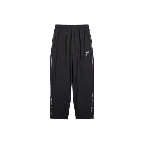 Nike x Patta Athletic Trousers Asia Version Unisex Black