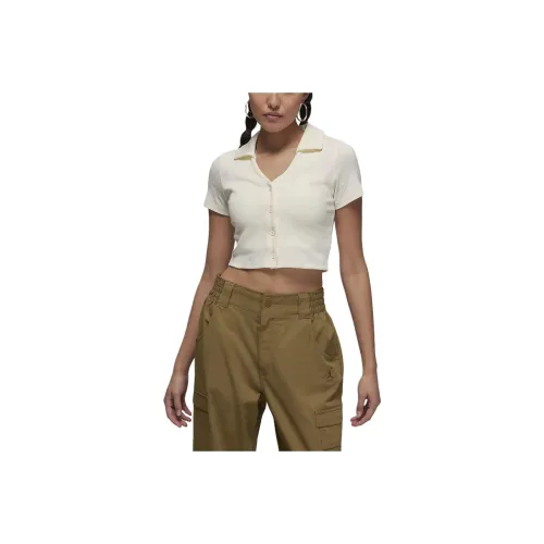 Jordan Set in Sleeve T Shirt Women's Canvas