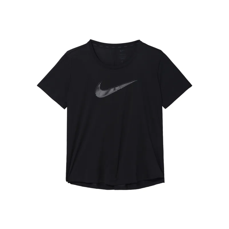 Nike Dri-FIT Swoosh Women's Short-Sleeve Running Top Black-0