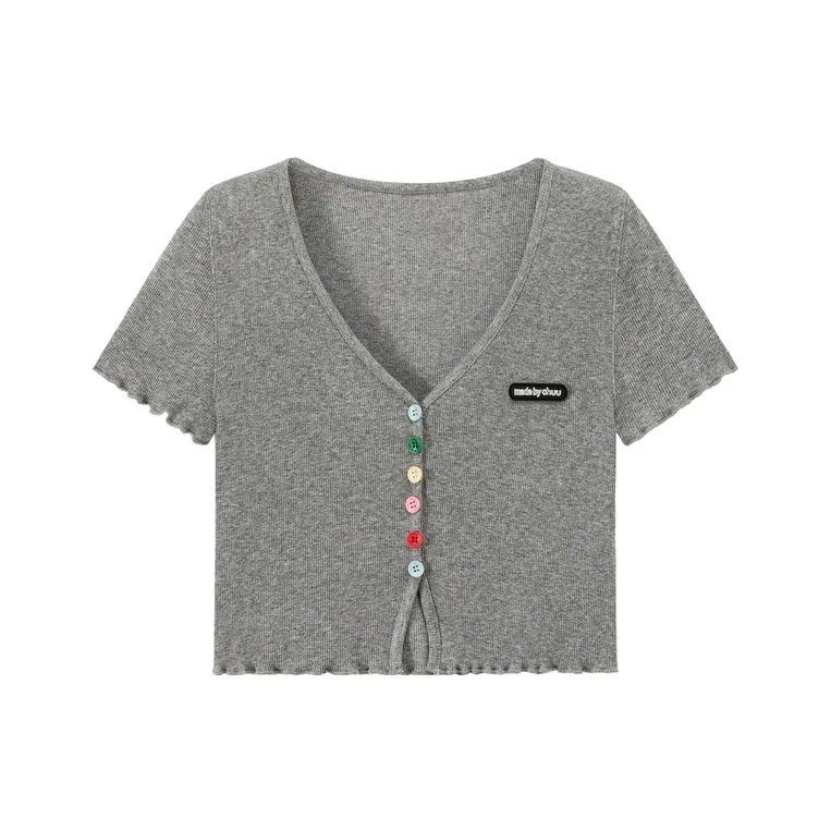 CHUU Crop Tops Women's-3