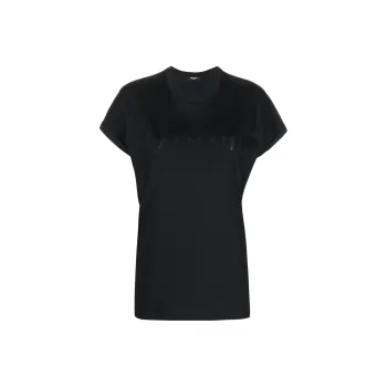 BALMAIN T Shirts Women's Black