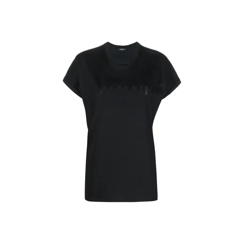 BALMAIN T Shirts Women's Black-0