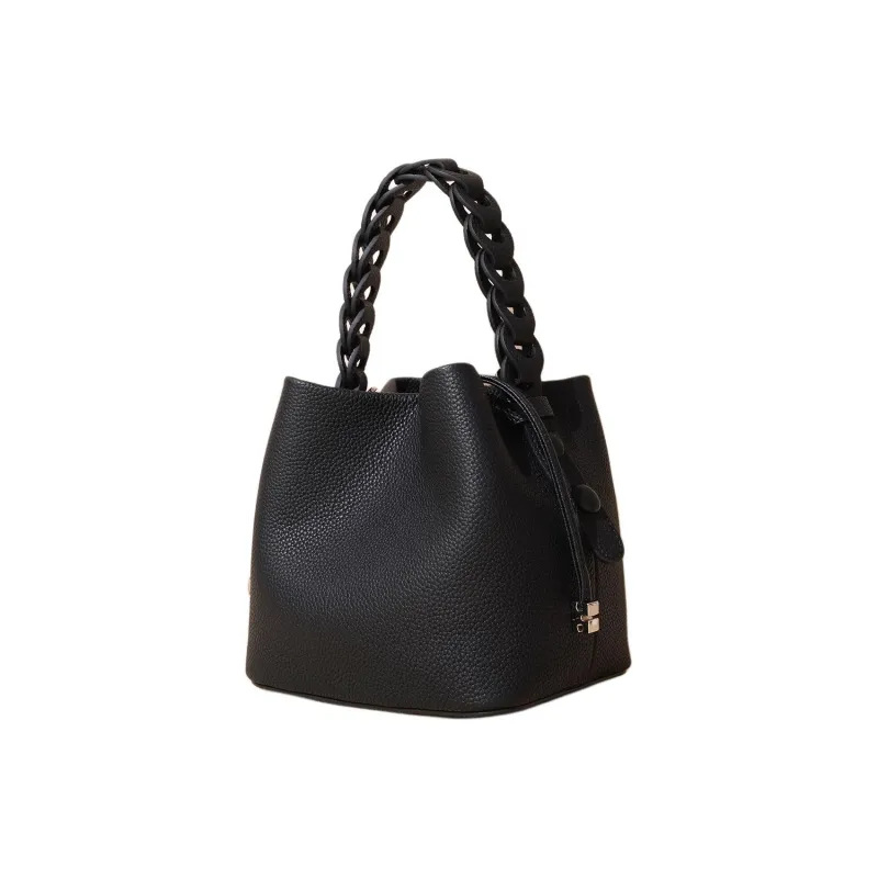 COURONNE Top Grain Cow Leather Handbag Women's Multicolor-10