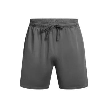 Under Armour Tech Mesh 6' Casual Shorts Men's Gray