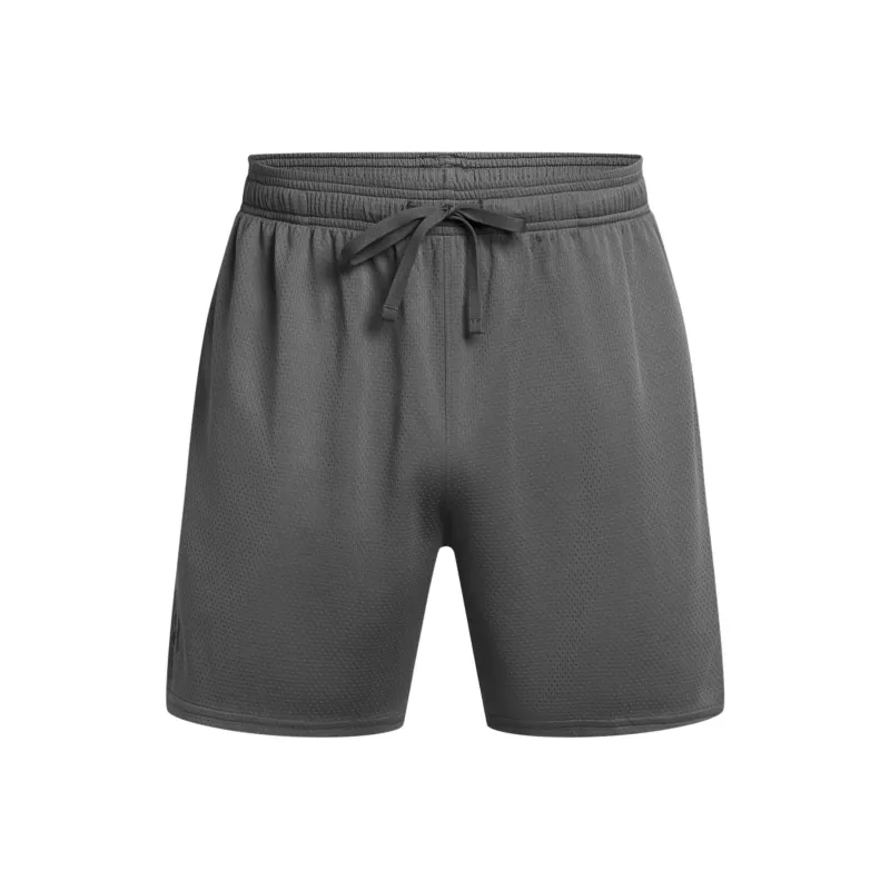 Under Armour Tech Mesh 6' Casual Shorts Men's Gray-0
