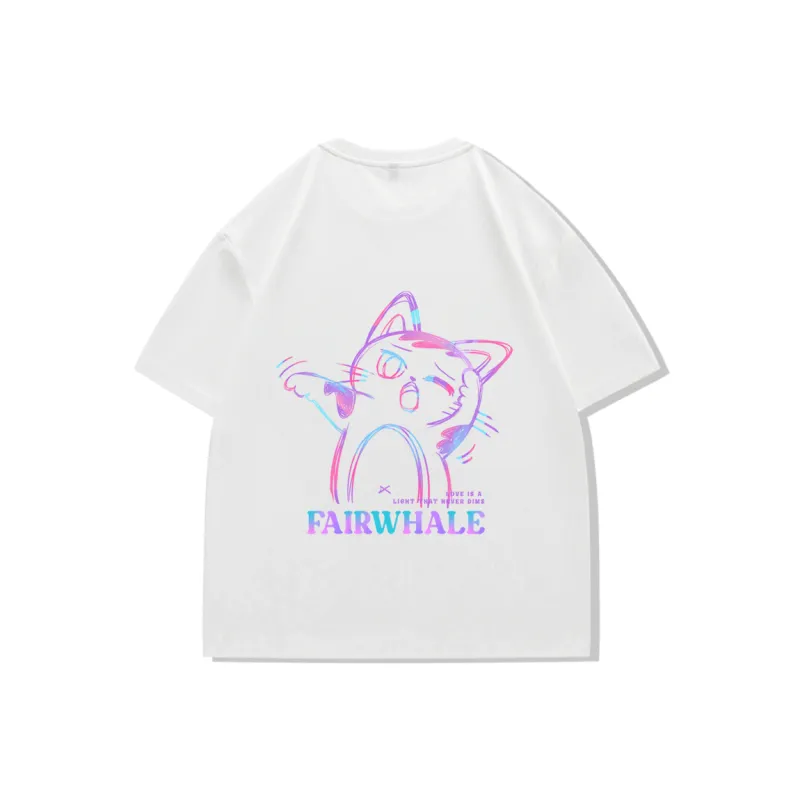 FAIRWHALE Regular T Shirt Unisex-0
