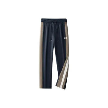HARSIINCN Casual Pants Men's Dark Blue
