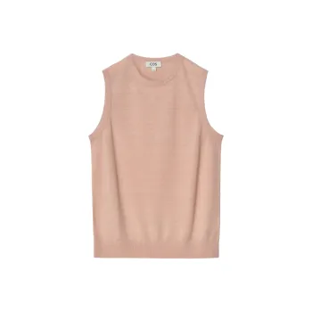 COS Tank Tops Women's Mist Pink