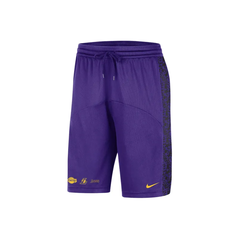 Nike Los Angeles Lakers Starting 5 Courtside Men's Nike Dri FIT Nba Graphic Shorts-0