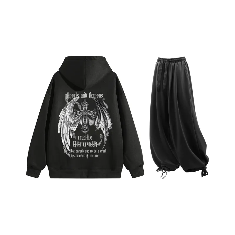 Airwalk Sweatshirt Sets Unisex-0