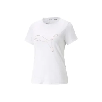 PUMA Training Tee T-Shirt Women's White