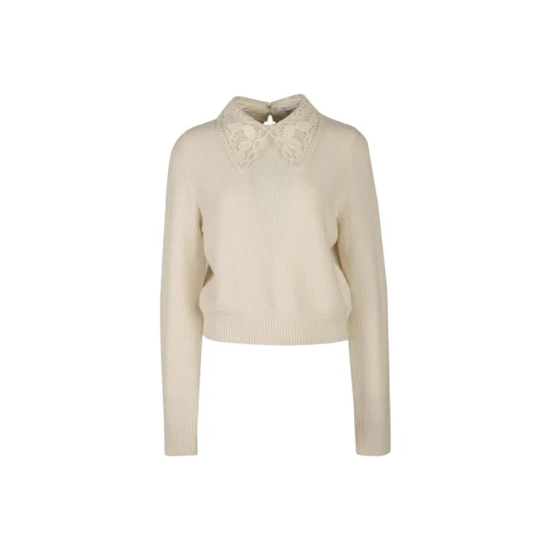 Caroline Sweaters Women's Ecru-0