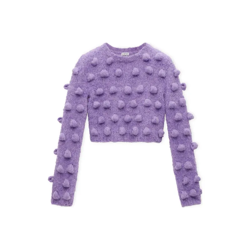 LOEWE SS24 Sweater Women's Purple-0