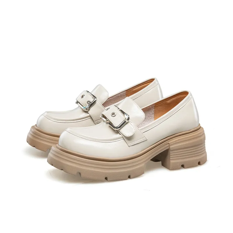 KANGNAI Chunky Heel High Heels Women's-7