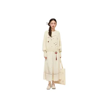 ZIHAN Sweater Women's Creamy White