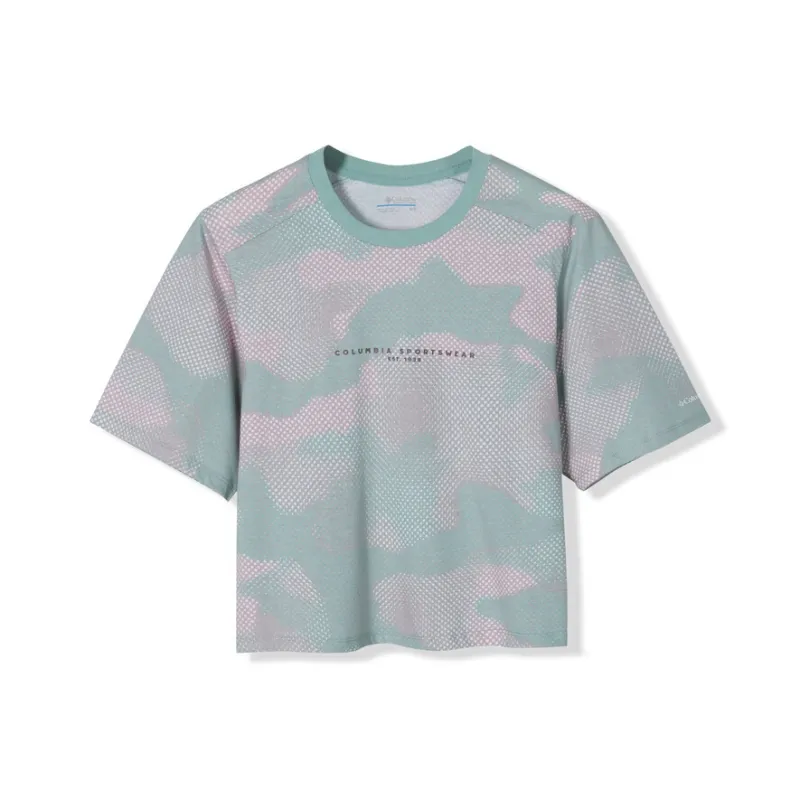 Columbia Crop Tops Women's Green-0