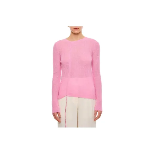 CECILIE BAHNSEN Ruched Crewneck Jumper