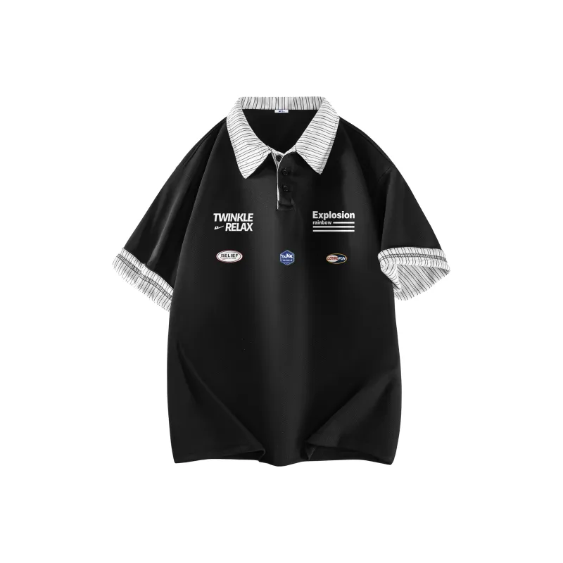 Warrior Huichao Riding The Wind Collection Short Sleeved T Shirts Unisex-2