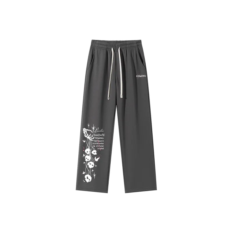 PEIMENG Casual Pants Unisex-8