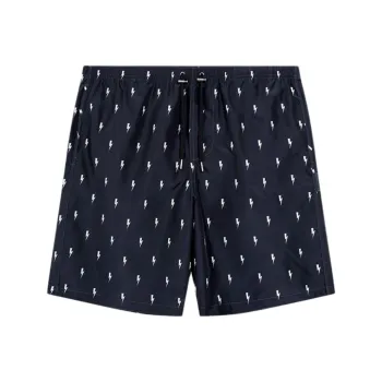 Neil Barrett All-Over Pattern-Printed Drawstring Shorts