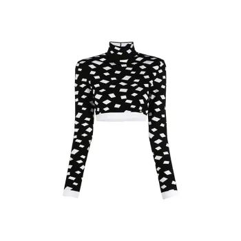 BALMAIN FW21 Slim Fit Sweater Women's Black