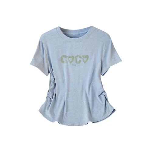 TOUCH T-Shirts Women's Blue