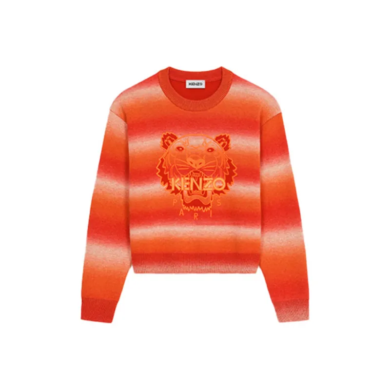 KENZO FW21 Sweater Women's Orange Red-0