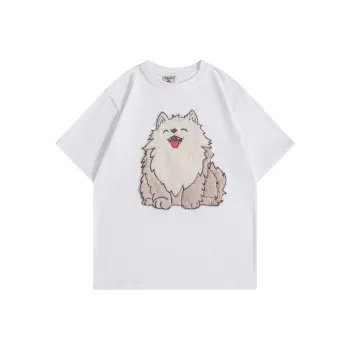 BEAR UNION Drop Shoulder Sleeve Short Sleeved T Shirts Unisex