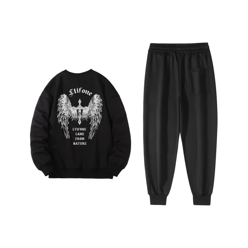 LTIFONE Sweatshirt Sets Unisex-9