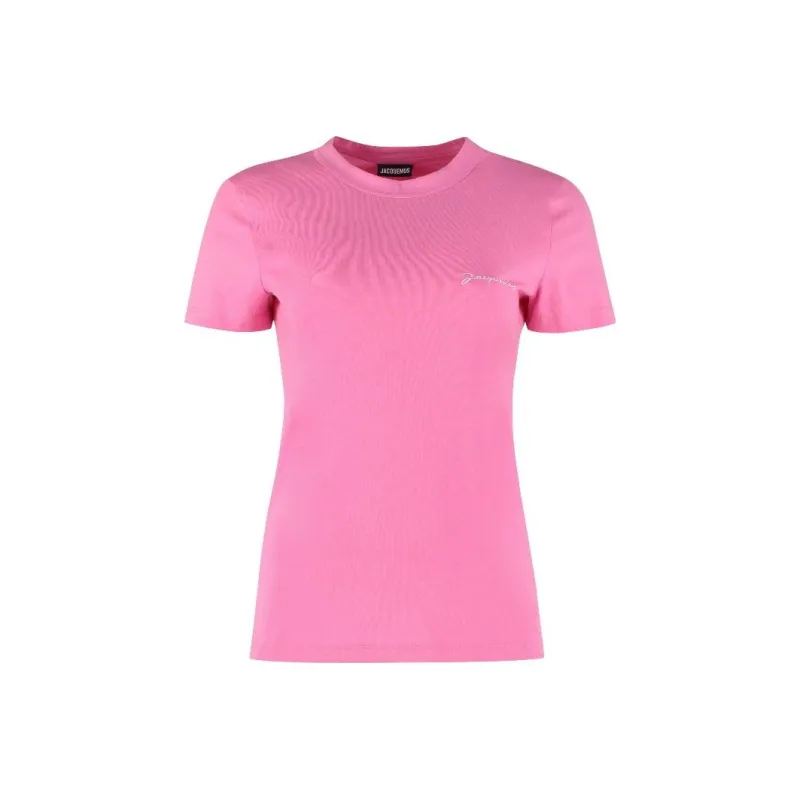 Jacquemus T-Shirts Women's Pink-0