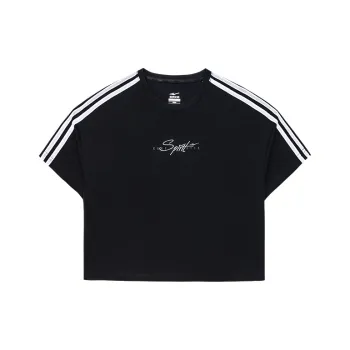 Erke SORONA Cool Series Crop Tops Women's Jet Black