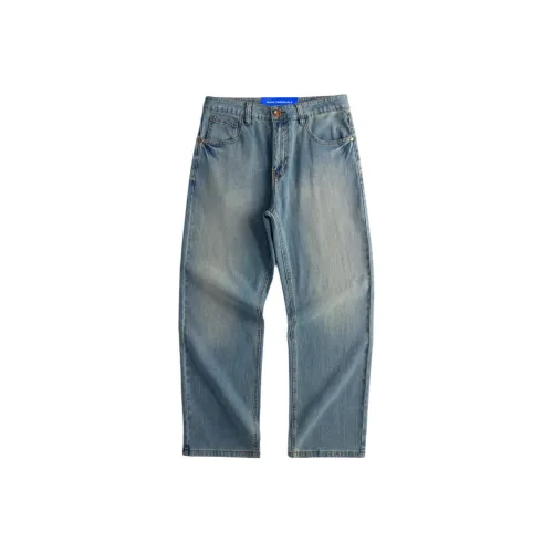 FAIRWHALE Jeans Unisex Light Blue