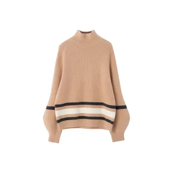 SOON FLOWER Sweaters Women's Beige Camel