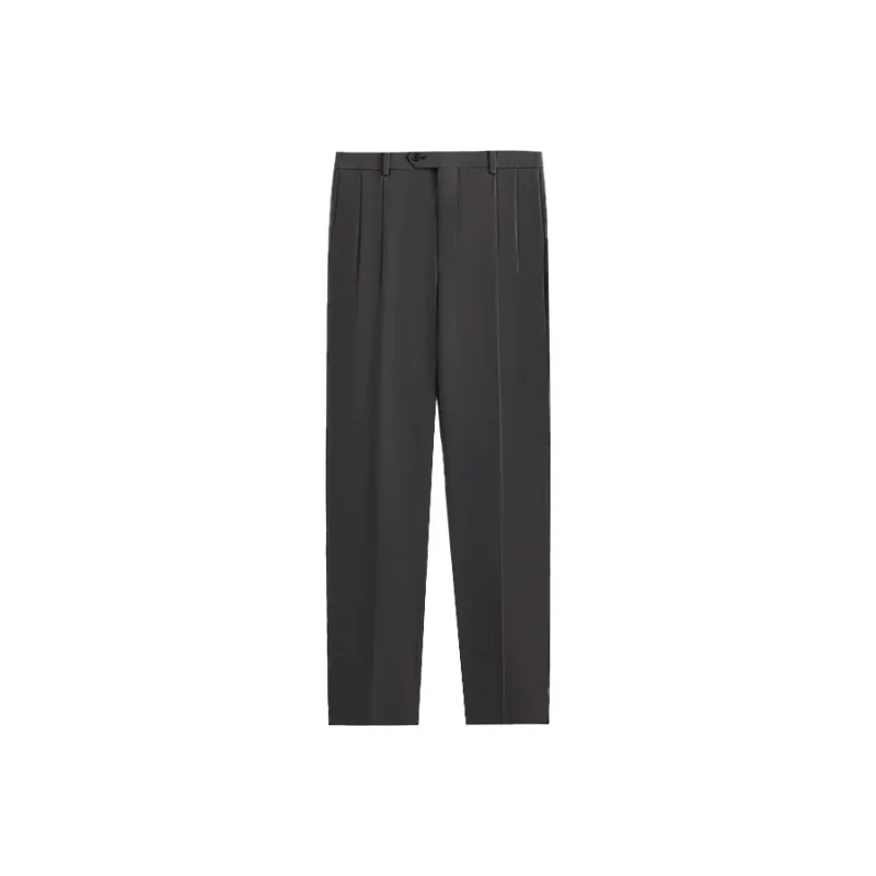 KITH 101 X Auralee Light Wool Max Gabardine Two Tuck Slacks-0