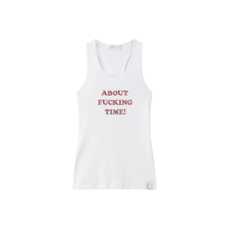 Stella McCartney Crystal embellished Tank Top-0