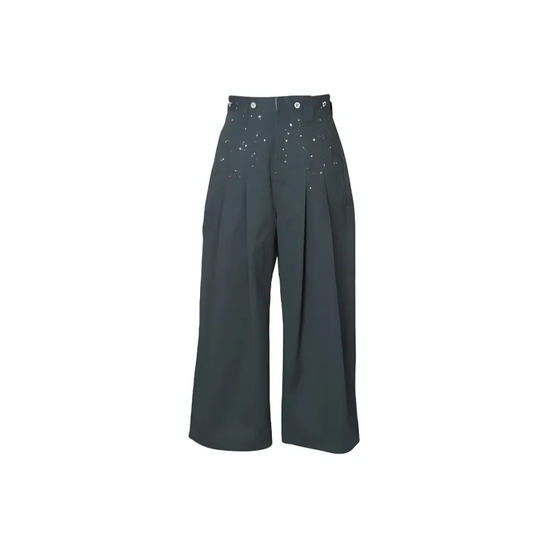 Shinyakozuka X Dickies SHINYAKOZUKA Co-branded Edition Casual Pants Unisex Green-0