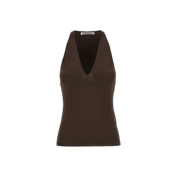 MaxMara Armida1234 V Neck Sleeveless Top