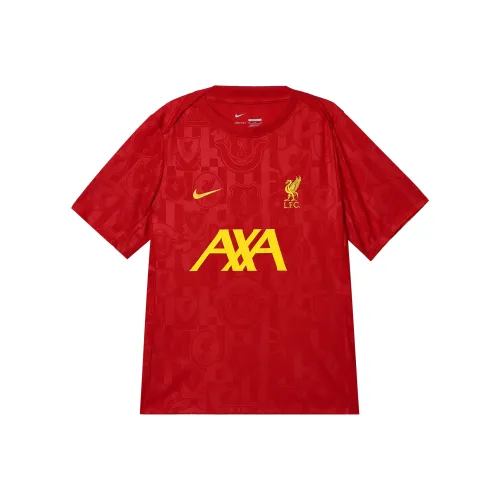 Nike Liverpool Fc Academy Pro Men's Nike Dri FIT Soccer Pre Match Short Sleeve Top